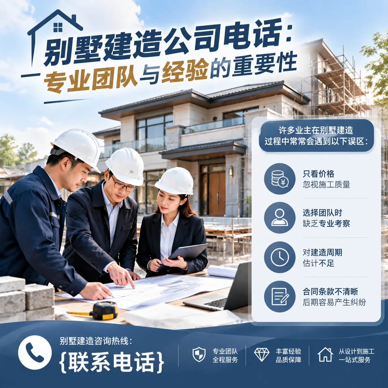 德江别墅建造公司电话：专业团队与经验的重要性