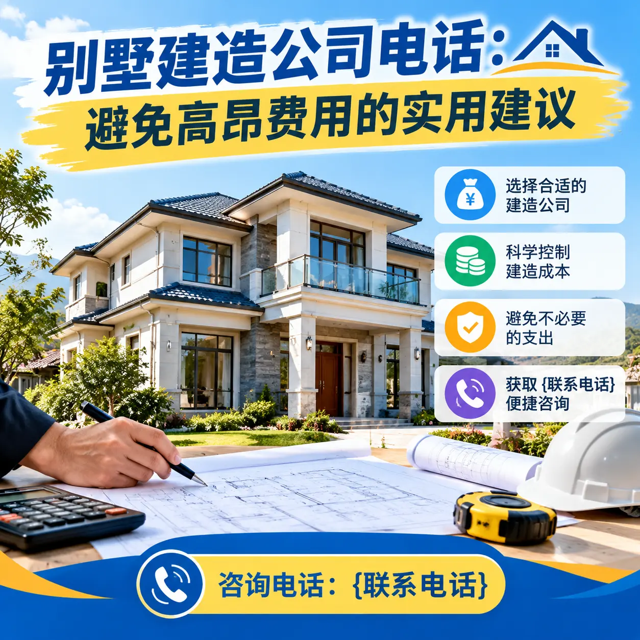 德江别墅建造公司电话:避免高昂费用的实用建议