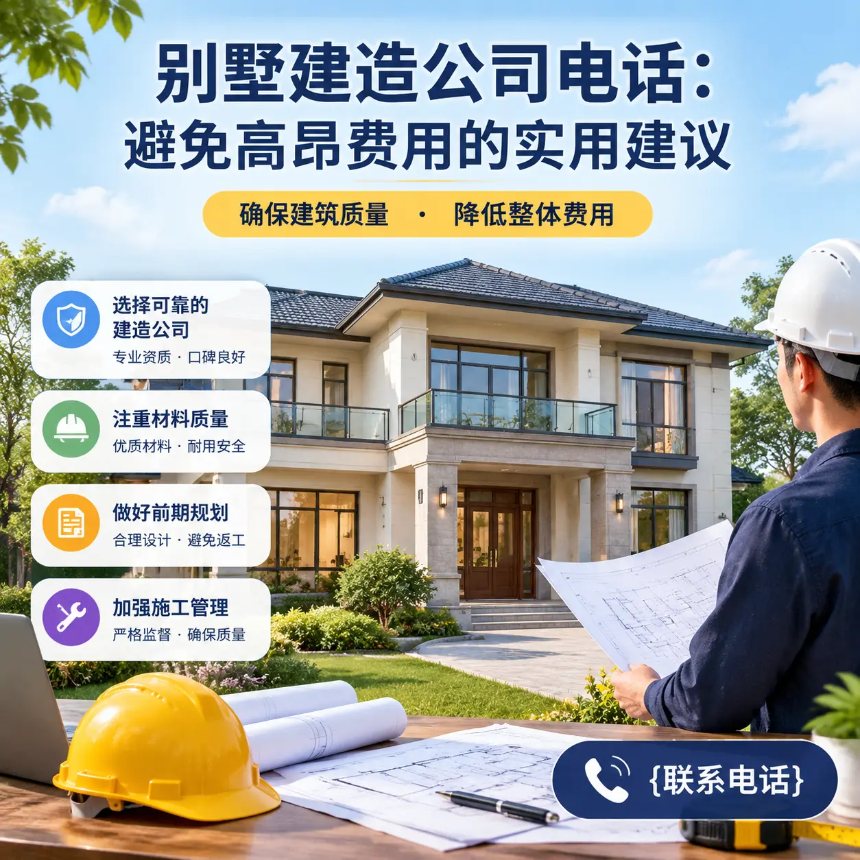 德江别墅建造公司电话:避免高昂费用的实用建议