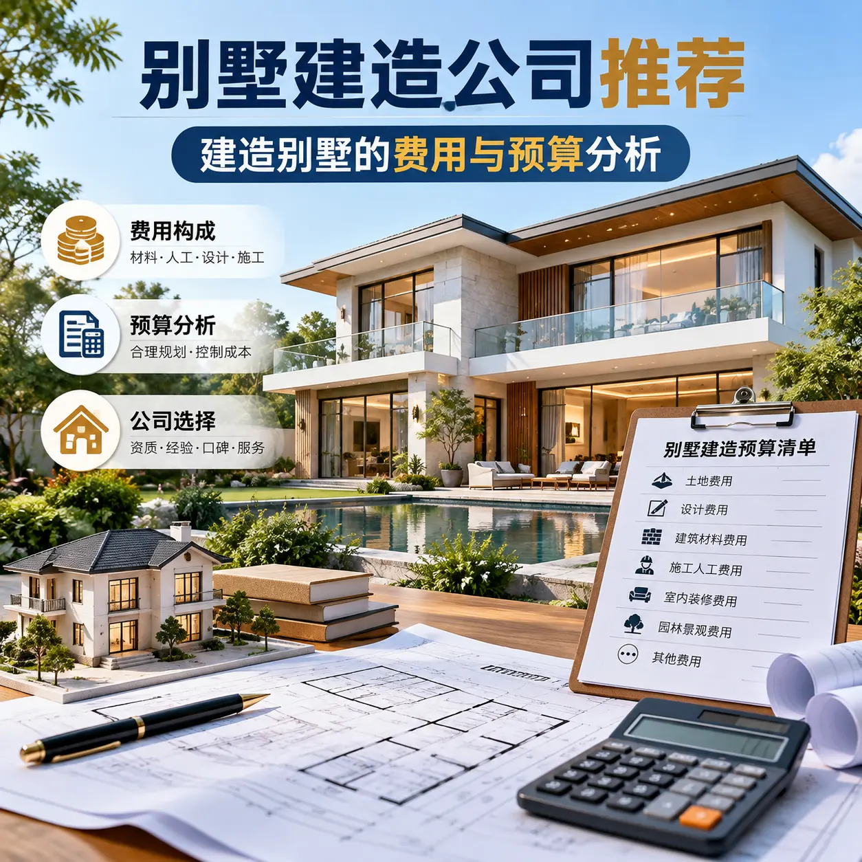 别墅建造公司推荐： 德江 建造别墅的费用与预算分析