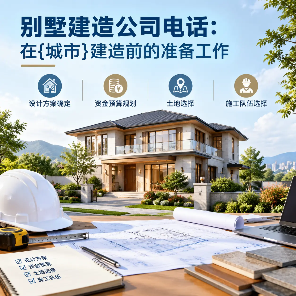 别墅建造公司电话：在德江建造前的准备工作
