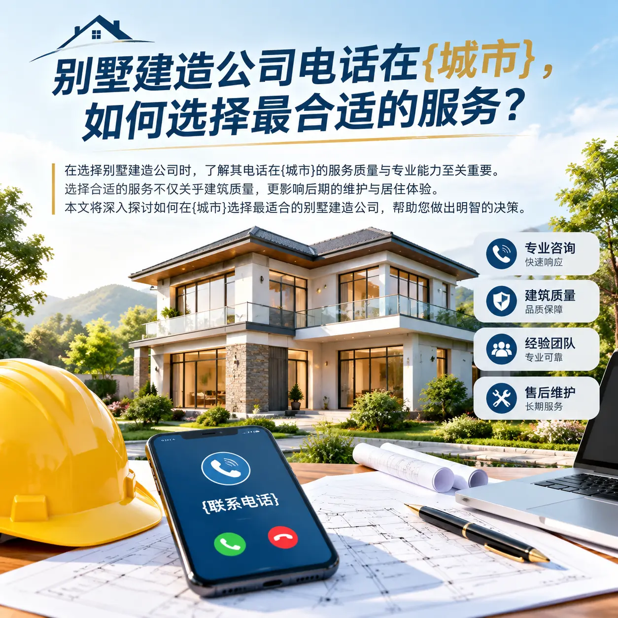 别墅建造公司电话在德江，如何选择最合适的服务？