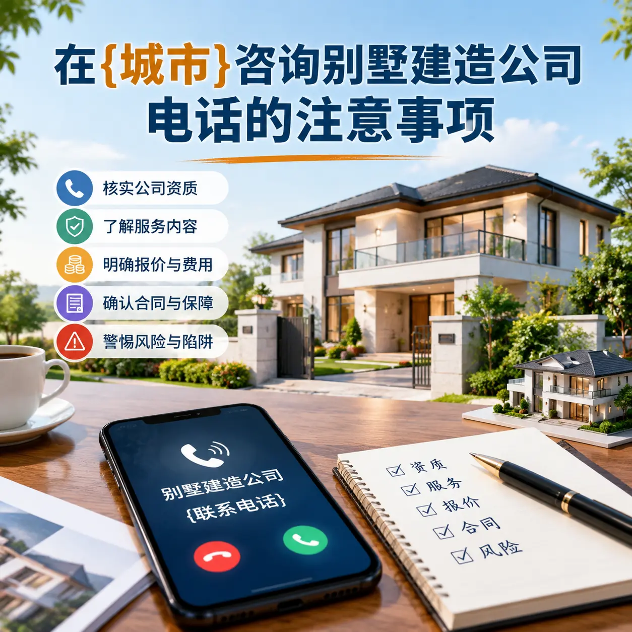 在德江咨询别墅建造公司电话的注意事项
