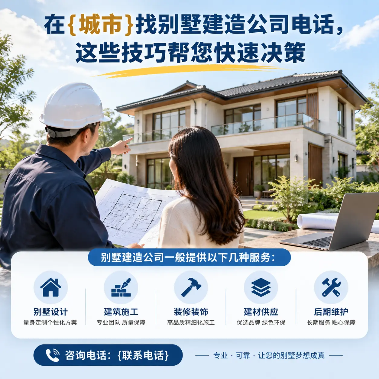 在德江找别墅建造公司电话，这些技巧帮您快速决策