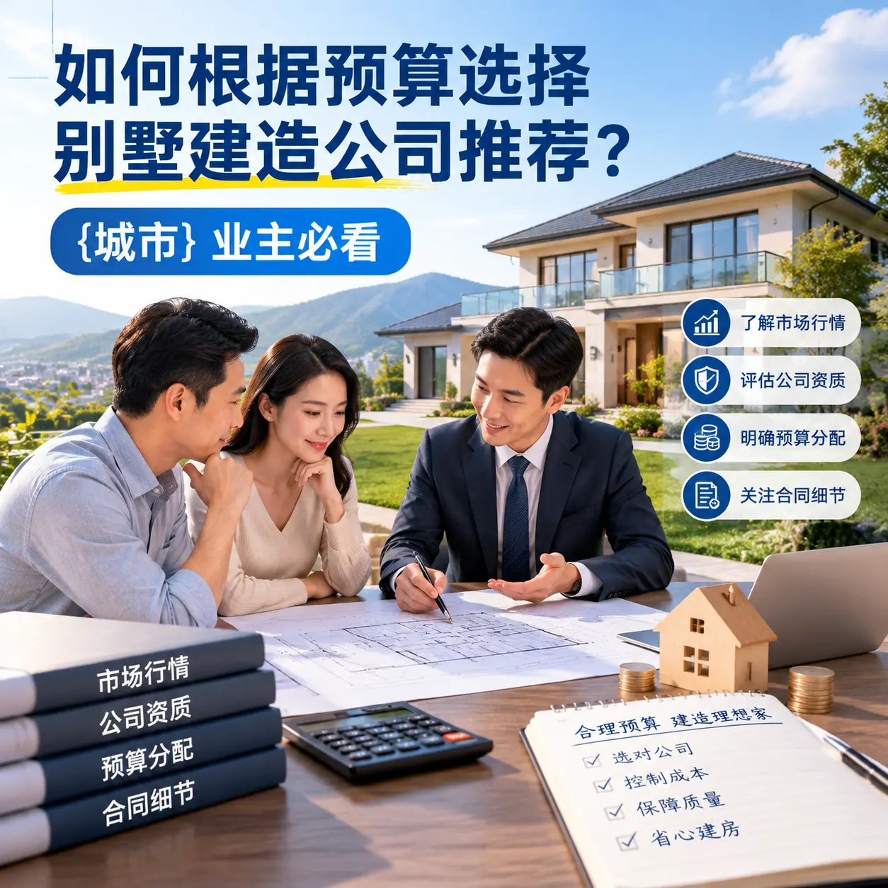 如何根据预算选择别墅建造公司推荐？ 德江 业主必看