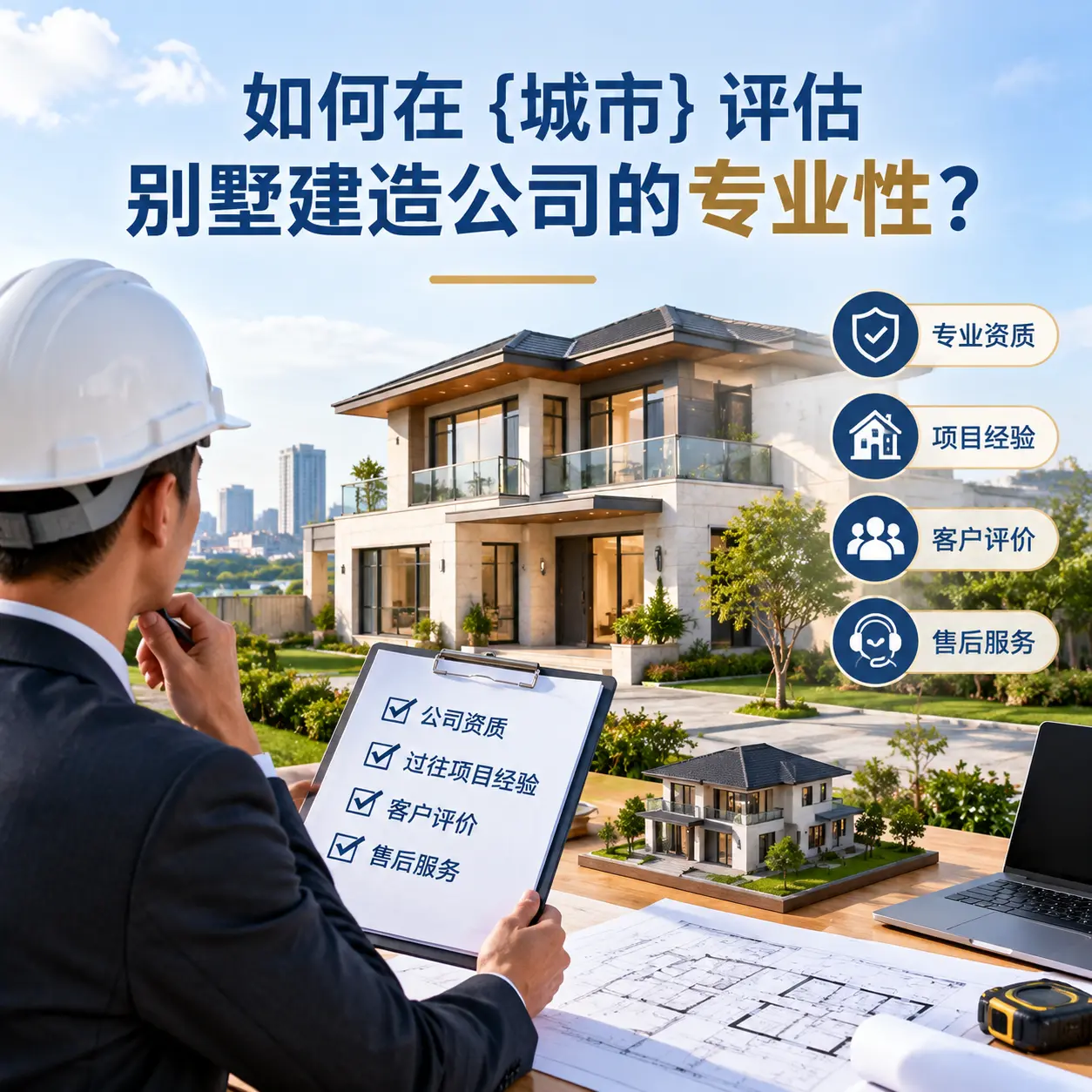 如何在 德江 评估别墅建造公司的专业性？