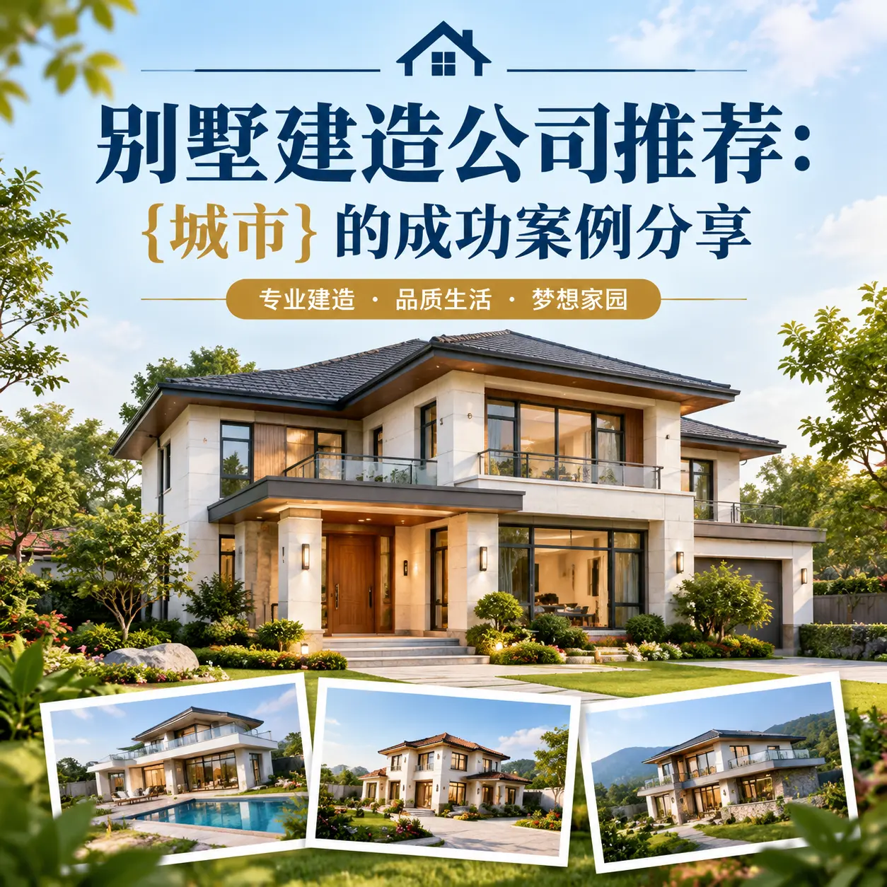 别墅建造公司推荐： 德江 的成功案例分享