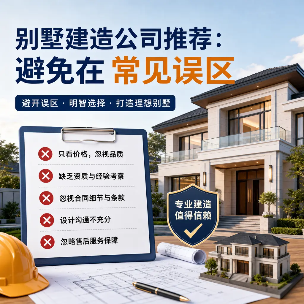 别墅建造公司推荐:避免在 德江 的常见误区