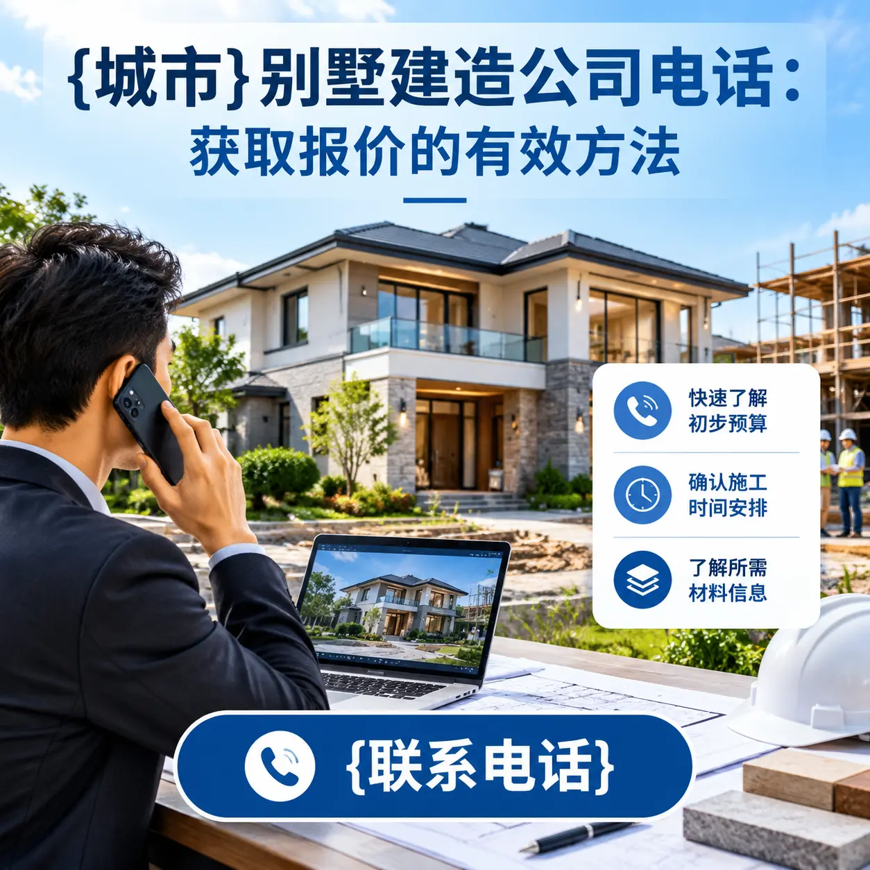 德江别墅建造公司电话：获取报价的有效方法