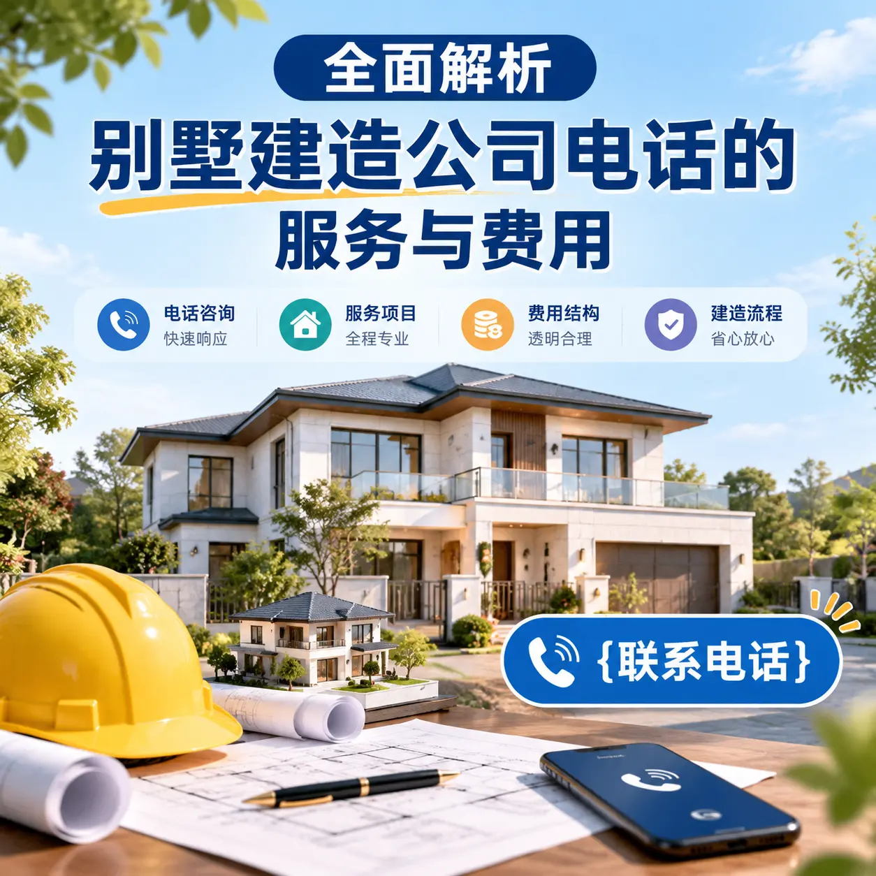 全面解析德江别墅建造公司电话的服务与费用