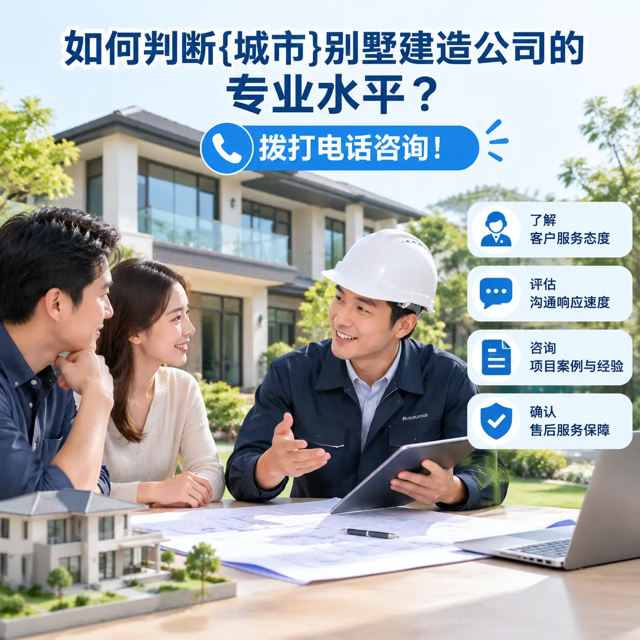 如何判断德江别墅建造公司的专业水平？拨打电话咨询！
